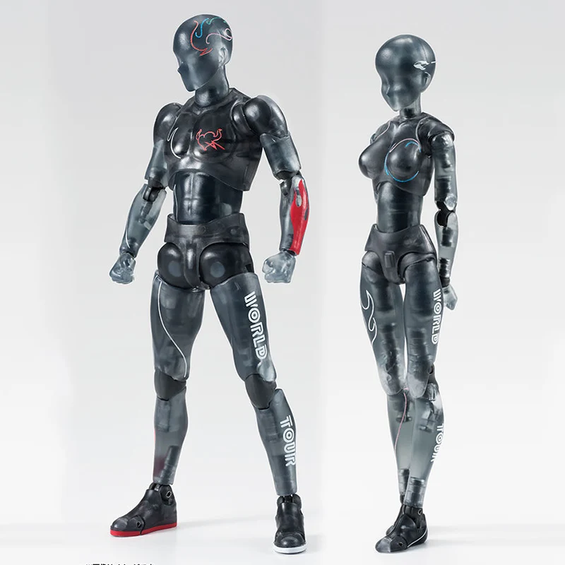 15cm SHFiguarts BODY KUN BODY CHAN DX SET Multi-joint movable Figures PVC Action Figure Collectible Model Toys 2019