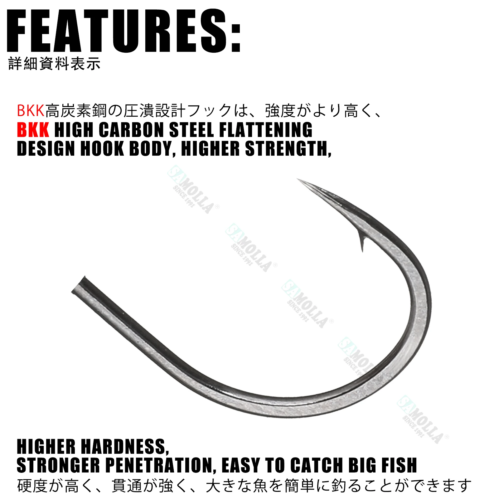 New Ned Rig Jig heads Hooks 1.6-5.8g BKK Hook Tumbler Ajing For Soft Worm Lure Bass Fish Pesca Rockfish Pike Trout Accessories