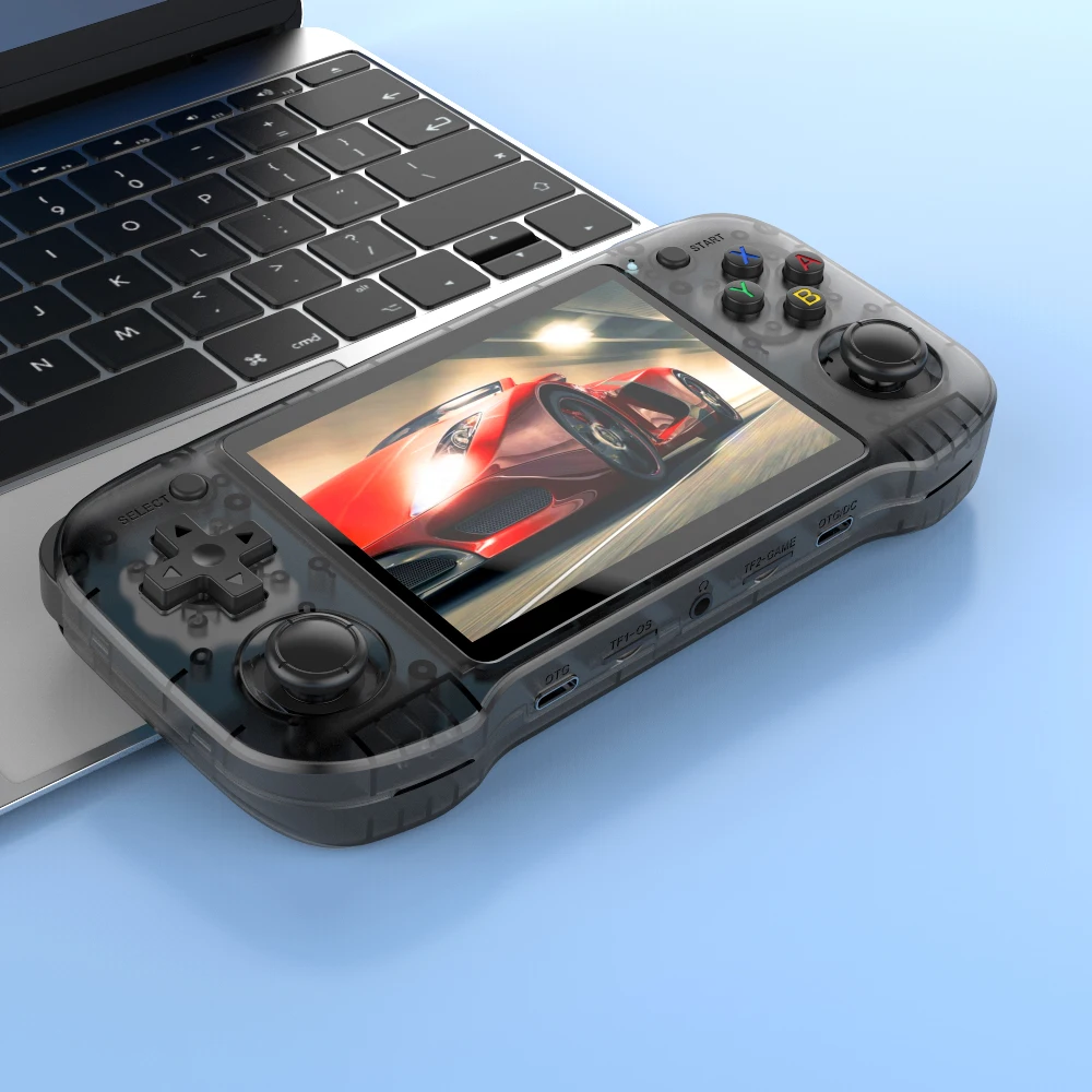 2026 R46H Retro Handheld Video Game Console Linux System 4.2 Inch IPS Screen R63S PRO Portable Pocket Video Player 64GB 128GB