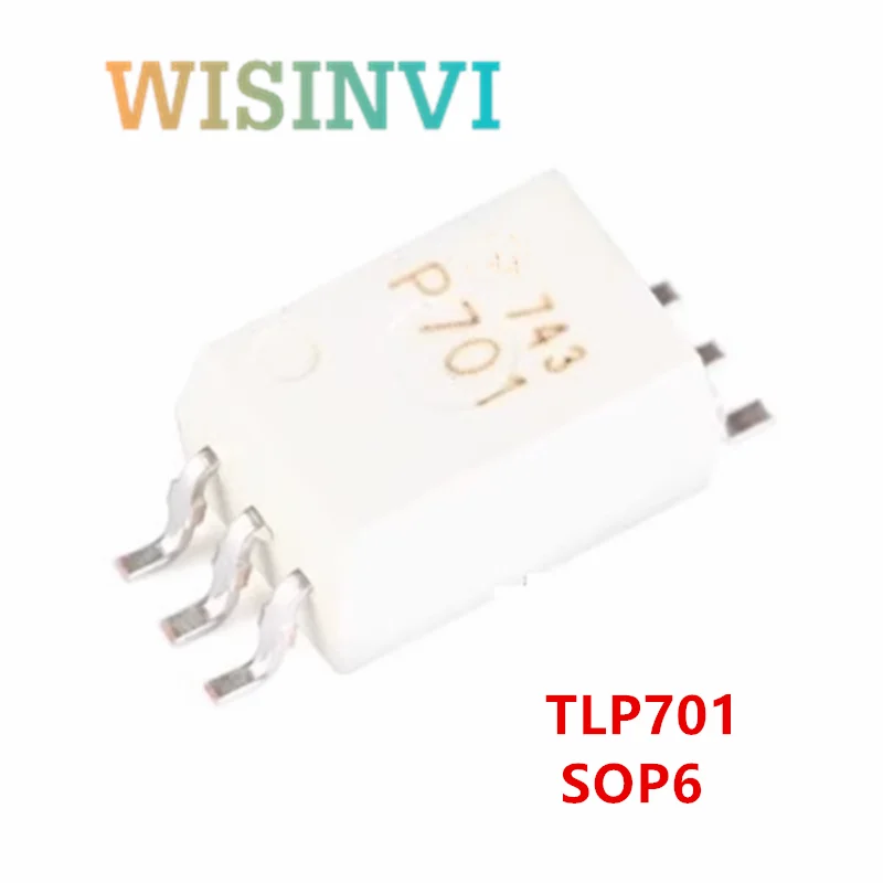 10-50PCS  TLP701(TP,F)  TLP701 P701 SOP6 Optocoupler Logic output