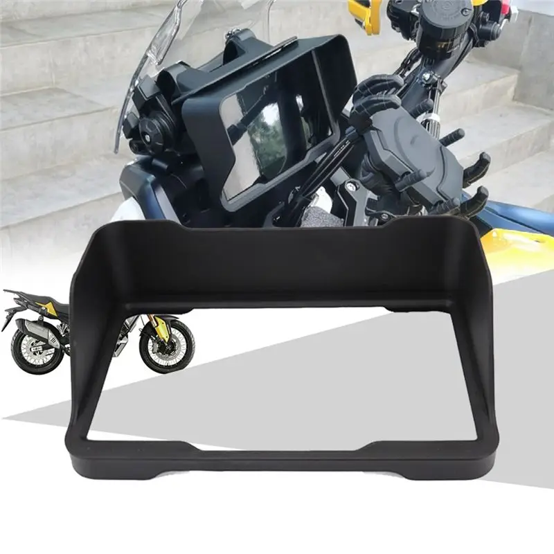 Authentic Motorcycle Speedometer Sun Visor Cover Instrument Screen Sunshade Meter Guard For QJMOTOR SVT650 SRT750 QJ650 Parts Ac