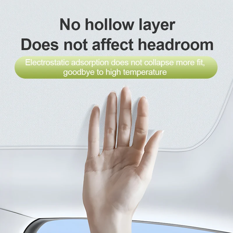 

For BYD Leopard Titanium 7 Fangchengbao Ti7 2025 2026 Car Shading Electrostatic Adsorption Roof Sunroof Skylight Sunshade Visor