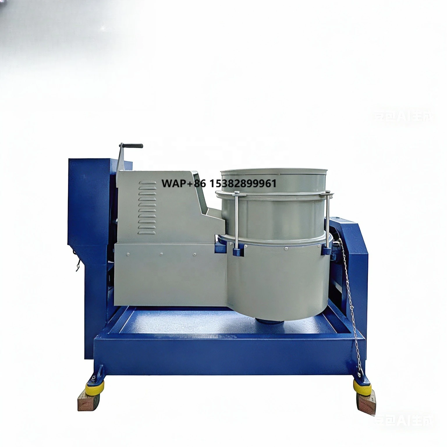 120L Centrifugal Polishing Deburring Machine with Bearing Motor & Gearbox-Automated Industrial Finishing Machine 4Kw 380V