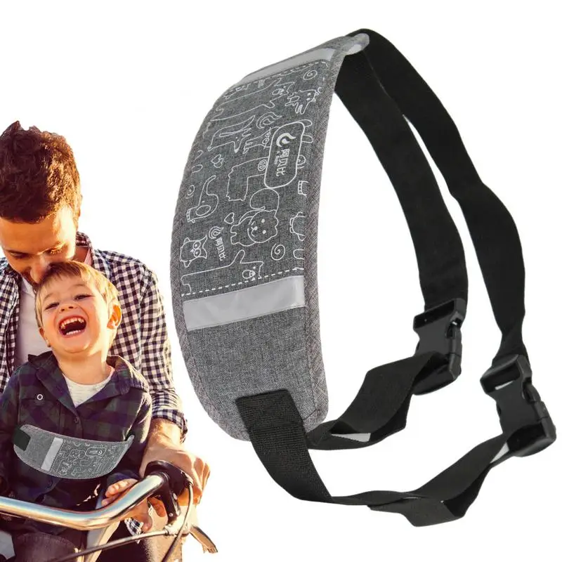 

Kids Motorcycle Harness Non-stuffy Motorcycle Safety Belt Motorcycle Driver Belly Strap For Children Ergonomic Adjustable Safe