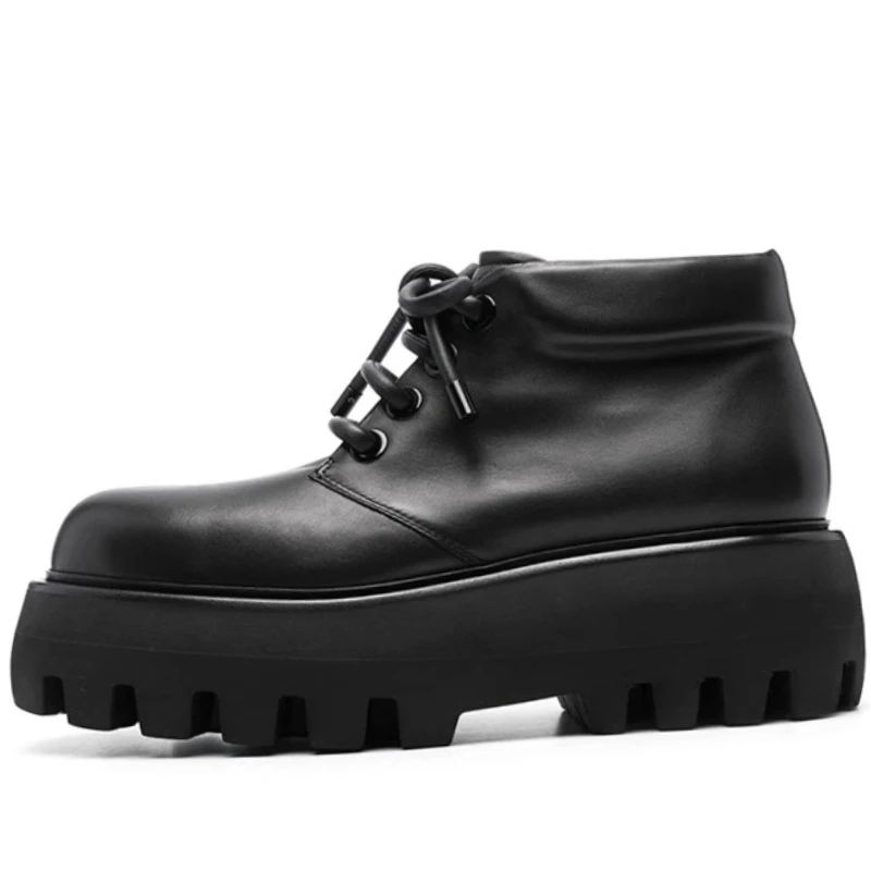 

Мужские туфли из натуральной кожи в Англии, мужская обувь среднего размера, удобная дышащая повседневная кожаная обувь для повседневных поездок на работу