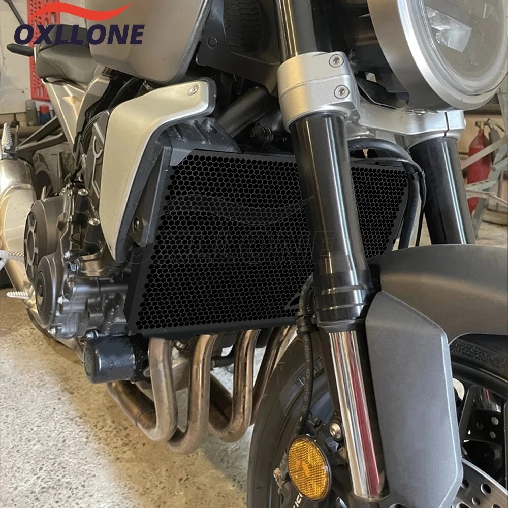 

2021-2024 для Honda CB1000R Neo Sports Cafe CB 1000R 2023, аксессуары для мотоцикла, алюминиевая решетка радиатора, защитная крышка