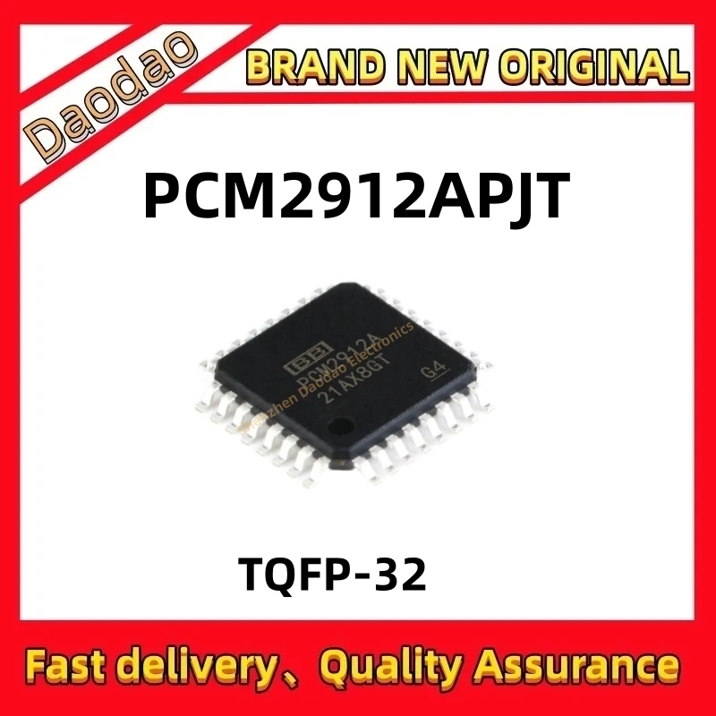 

Quality New PCM2912APJT PCM2912AP PCM2912 PCM IC chip TQFP-32