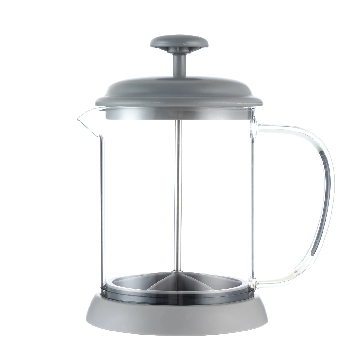 Icafilas 600ml französische Presse Kaffee/Tee-Brauerei Kaffeekanne Kaffee maschine Wasserkocher Glas Thermoskanne Innen, Home Office Kaffee getränk