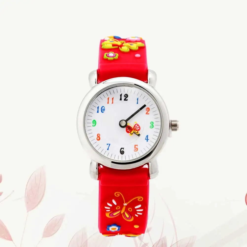 

3 D Waterproof Watch Kids Wristwatch Sports Watches Cartoon 3D Accessories Woman