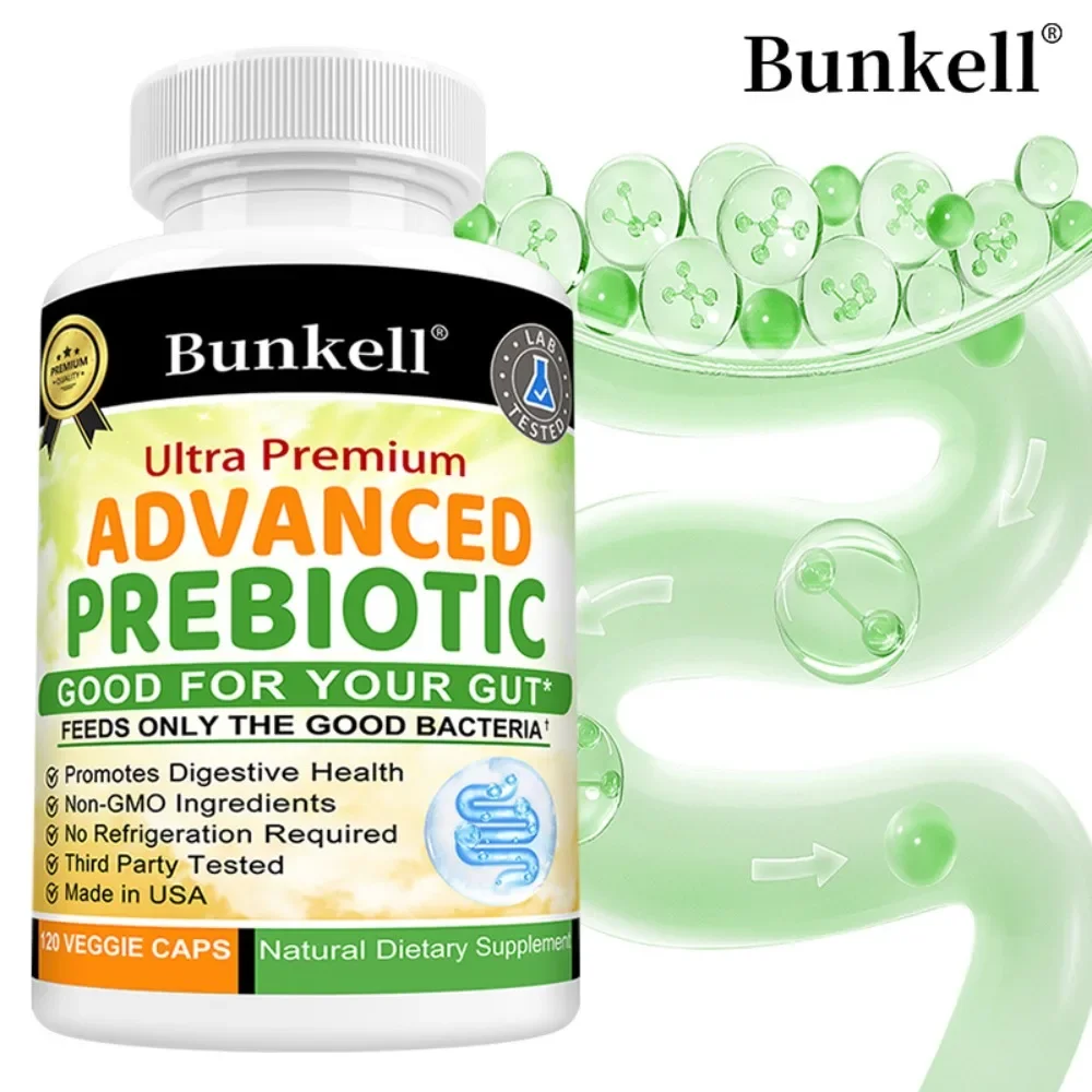 Advanced Prebiotic, Gut Health Supplement for Women and Men, for Healthy Digestion, Gut Flora & Immune Support