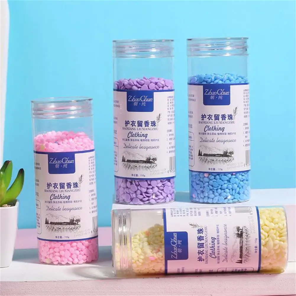 Universal Laundry Softener Lightweight Scent Beads 4 Flavors Lasting Rose Lavender Fragrance Beads Clothes Soften