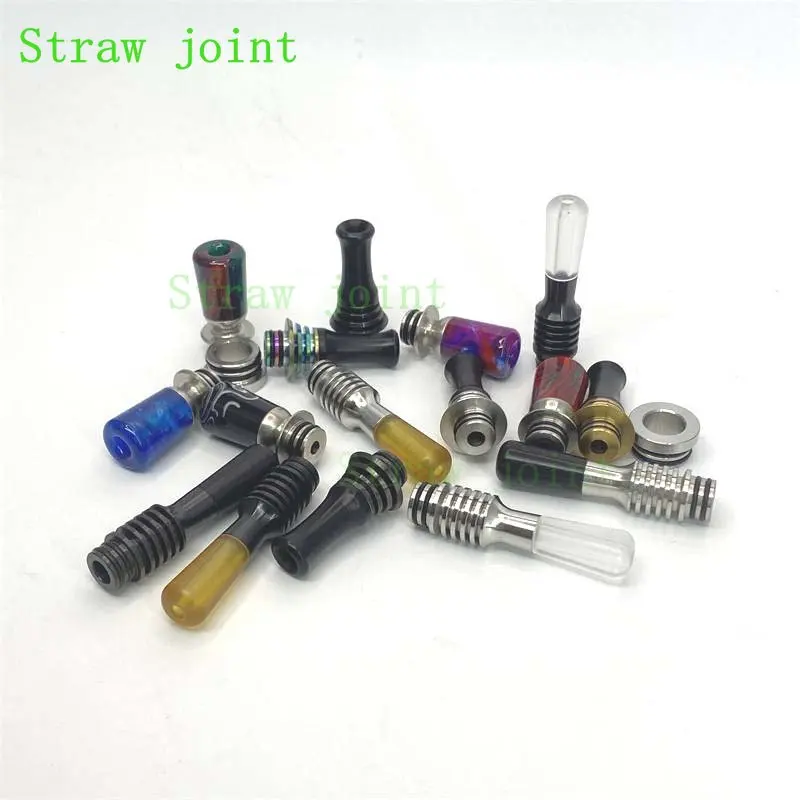 510 Mtl تتحمل صغير 3 مم من الفولاذ المقاوم للصدأ + محول POM PEI PC Straw Joint 810