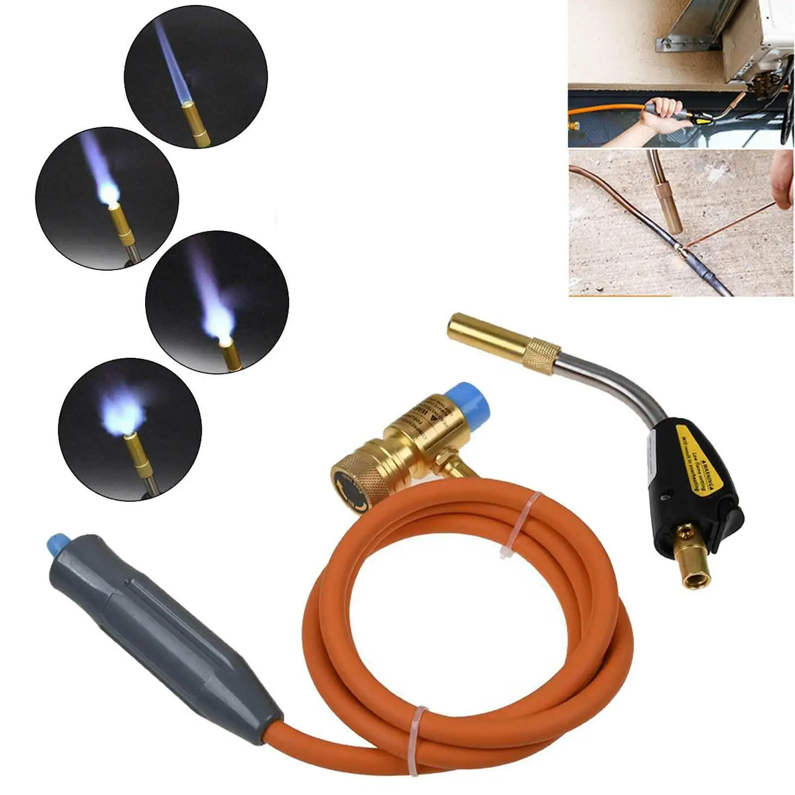 

Torch Self-Igniting Adjustable Flame for Heating Plumbing