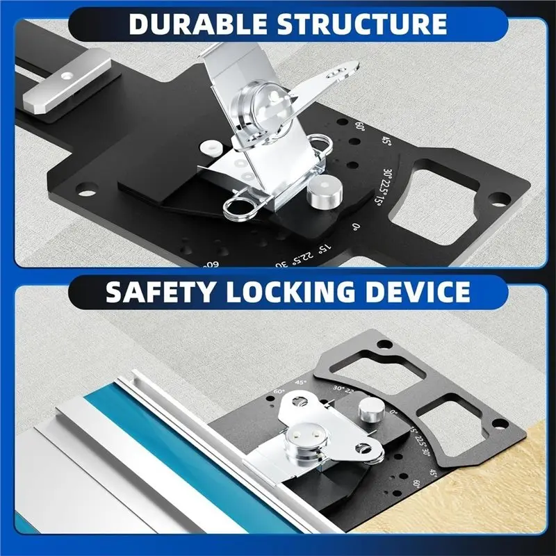 For Festool For Precisionbevel Cutting Compatible Adjustable Track Saw Square, 90° Right Angle Guide For Track Saw Systems