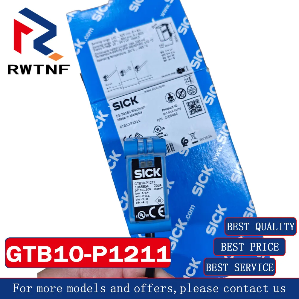 Gloednieuwe originele GTB10-P1211 SICK foto-elektrische sensor, 100% originele magazijnvoorraad