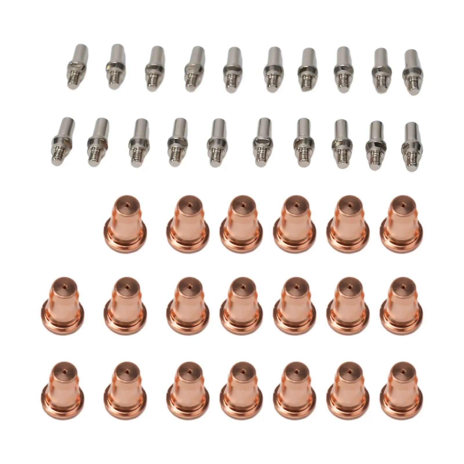 WS OEMed قطع البلازما المواد الاستهلاكية 40 قطعة نصائح البلازما 1 0 مللي متر 1 1 مللي متر القطب 52582 لشعلة IPT60 PT60 PT40 IPT40 #4