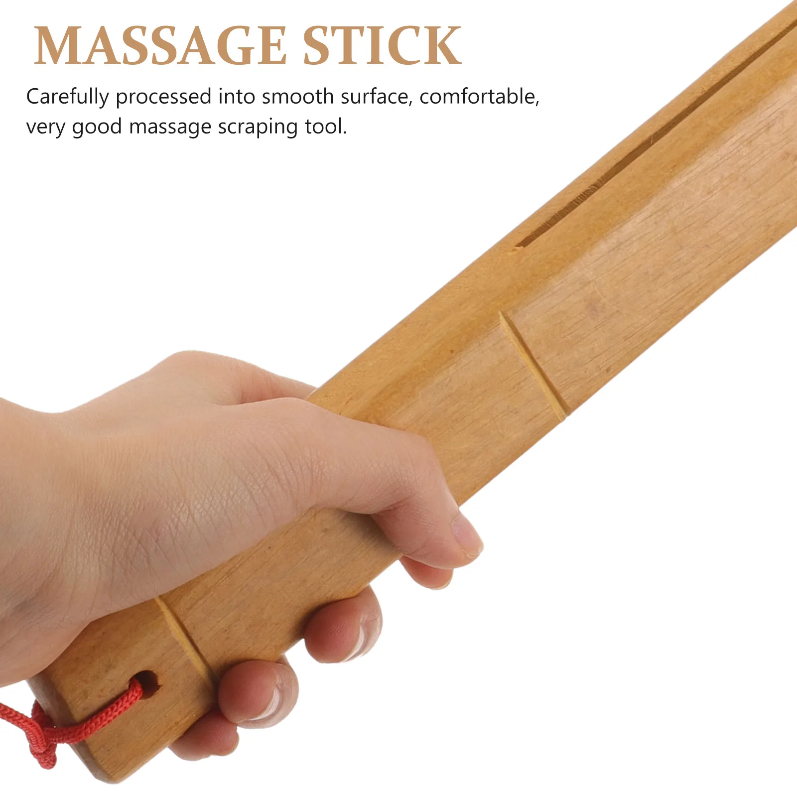 

Fragrant Wood Massage Stick Manual Tool Massager Foot Roller Sha Wooden Tools Back