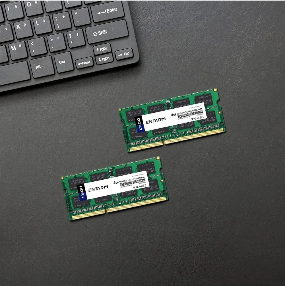 

ENTADM DDR3 1600 МГц 2X4 ГБ NB(ED3X4GD1600C11K1) Память для ноутбука