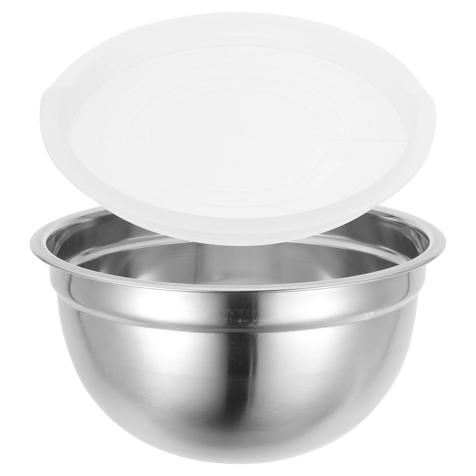 

Stainless Steel Mixing Bowl 3L 5L 8L Thick Metal Kitchen Accessory Big Bowls For Cooking Baking Home Restaurant Use