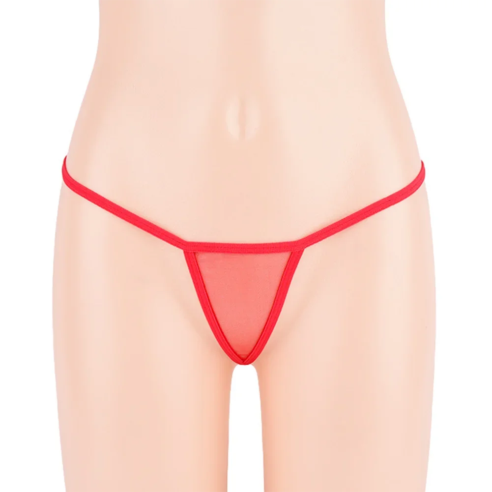 

For Women For Home G-String Thong Sexy Lingerie Sheer Panties Y Back Thong Home Female Home Use Regular Length
