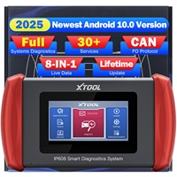 XTOOL IP608 Car Diagnostic Tools Automotive Scanner 30+ Services OBD2 Scanner All Functions Lifetime Free Update With CANFD