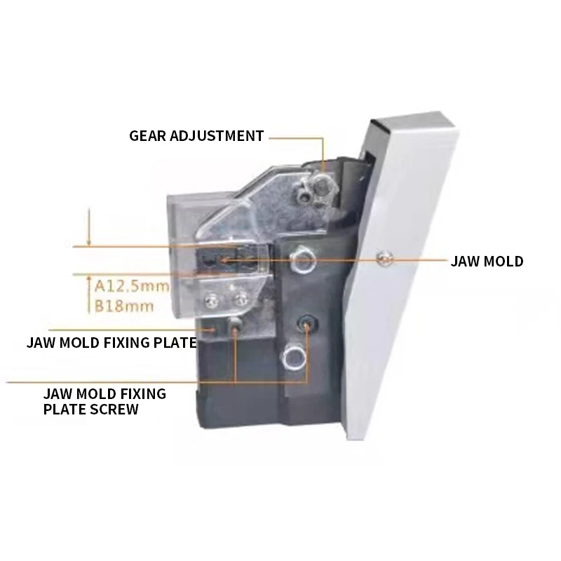 Electric crimping pliers EM-50B2 cold terminal crimping machine crimping machine electric wiring tools 0.5-50m㎡