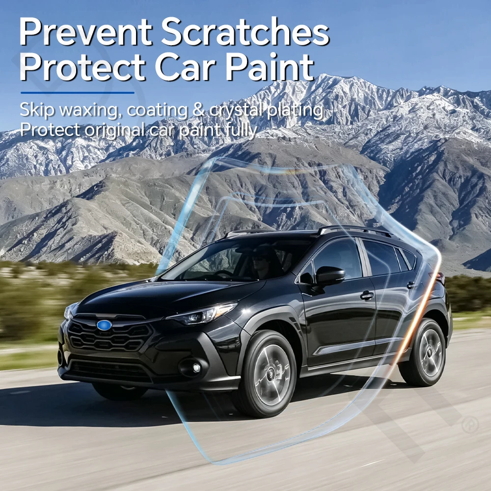 For Subaru Crosstrek 2024 - 2026 Precut TPU Scratch Resistant Paint Protection Film PPF Full Vehicle Transparent Invisible Kit - view 4