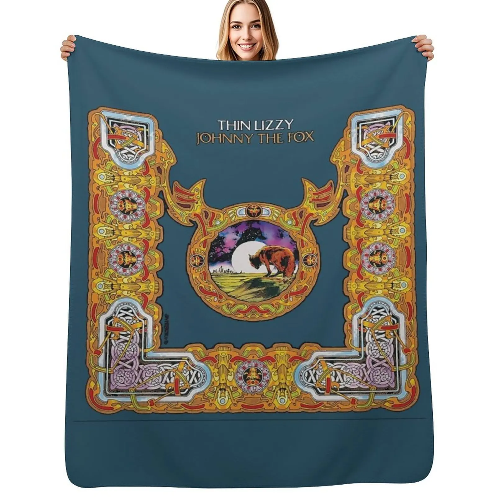 Top Thin Lizzy Throw Blanket Large Decorative Beds Comforter warm for winter Nap Blankets For Sofas Blankets