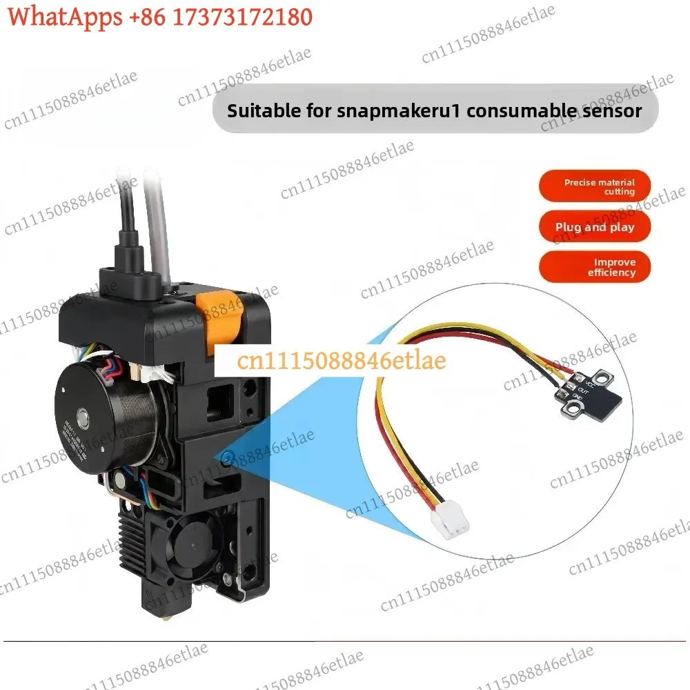 LKB  Filament Runout Sensor for Syringe Extruder on Snapmaker U1 3D Printer