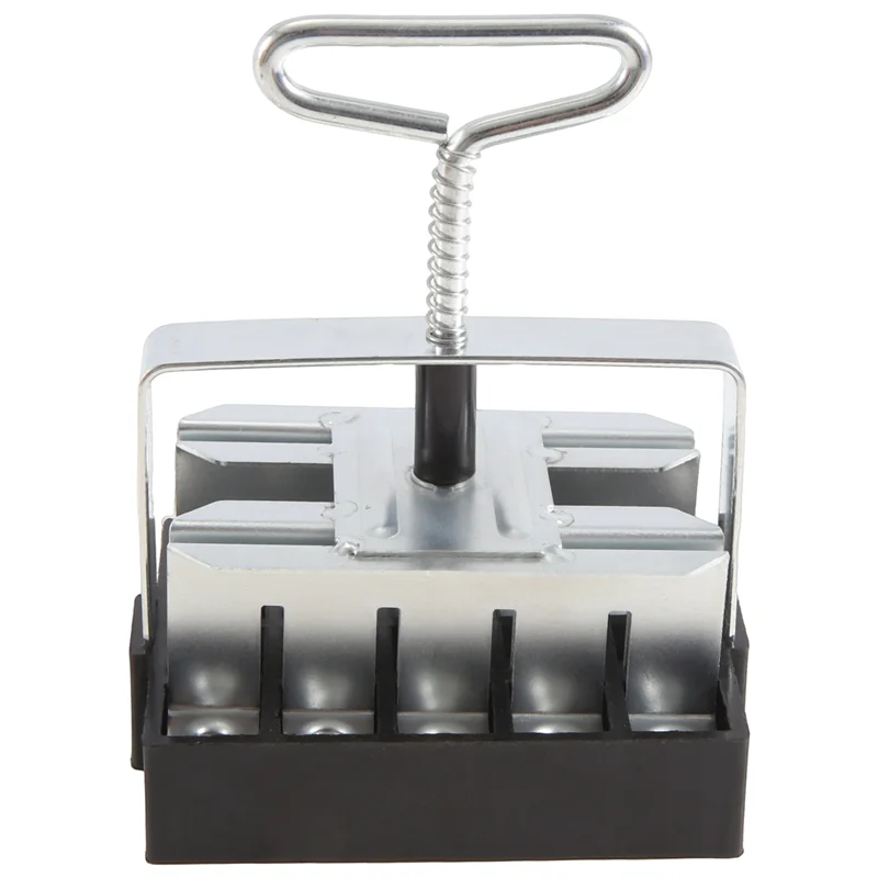 

AF89-Handheld Seedling Soil Block Maker 20-Cell Steel Soil Blocking Tool With Handle Garden Blocking Tools