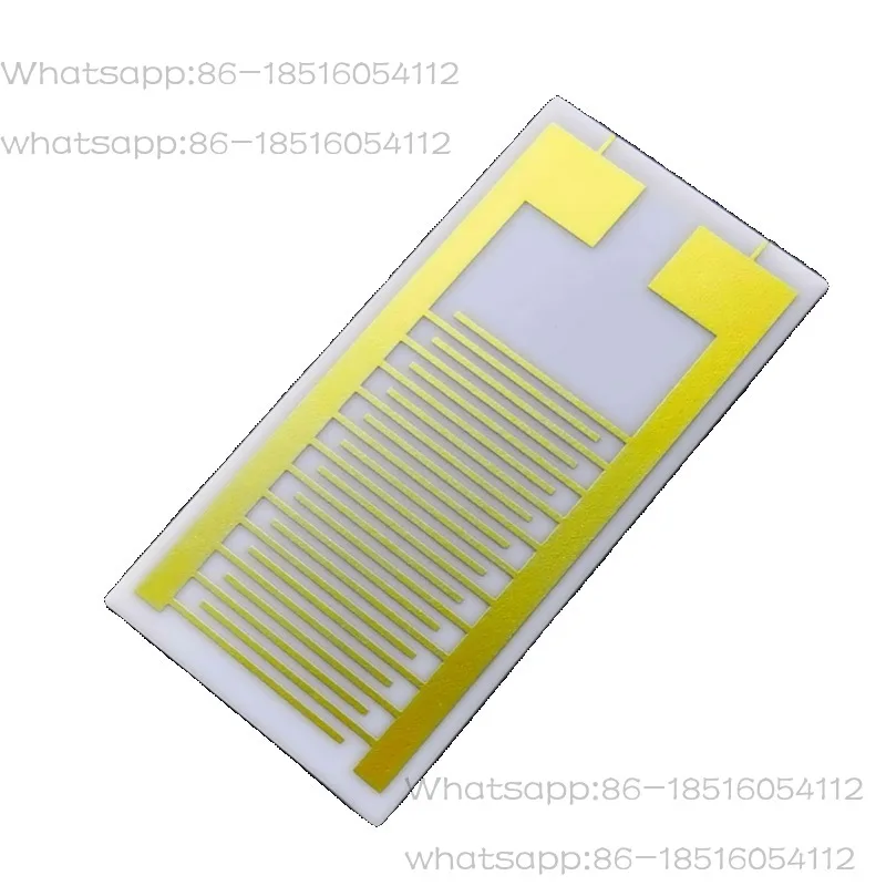 300μm Ceramic Cross Finger Electrode Capacitance Array Gas Humidity Biosensor Chip
