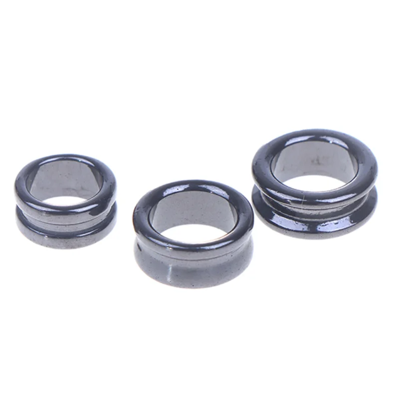 (.) 3 Sizes Fishing Line Roller Ceramic SIC Thread Guide Fishing Line Roller For Spinning Fishing Reel Durable Smooth Accessory