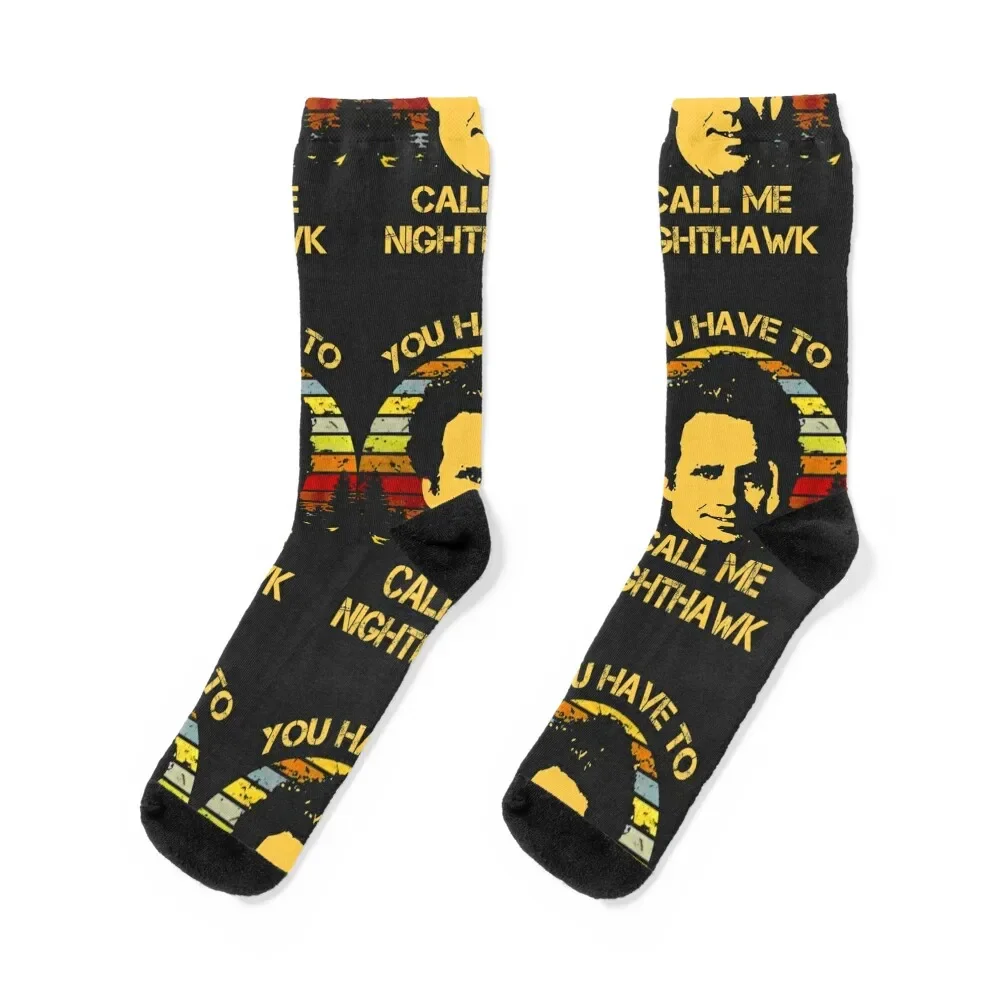 

You Have to Call Me Nighthawk Vintage Socks soccer anti-slip Children's anime luxe Socks For Women Men's