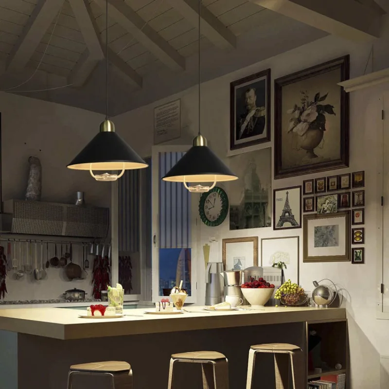 مصباح معلق لغرفة الدراسة بتصميم ناعم من الشمال، مصباح معلق حديث وبسيط ومبتكر لغرفة الطعام وغرفة المعيشة، مصباح أمامي فردي