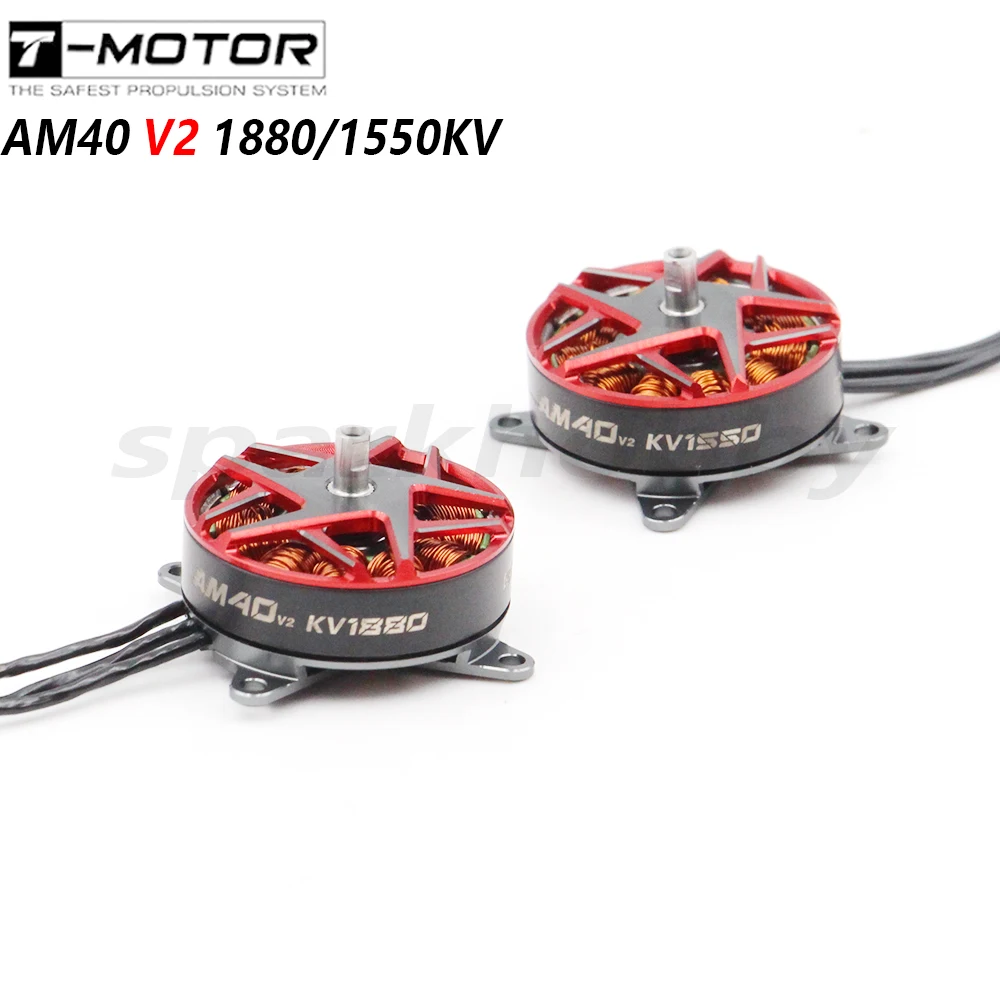 THOBBY T-Motor AM40 V2 3D/4D 1550KV 1880KV 2-3S brushless motor For RC F3P fixed wing aircraft drone DIY parts