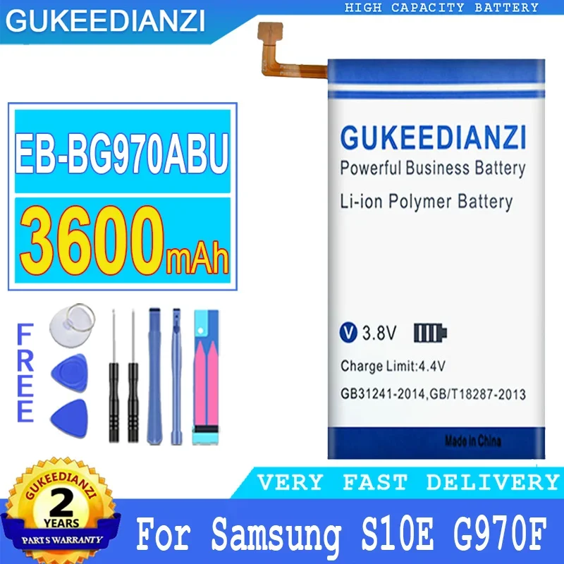 

GUKEEDIANZI Battery for Samsung Galaxy S10e, S10E, S10 E, SM-G970F, DS, SM-G970F, SM-G970U, SM-G970W, G9700, 3600mAh, New