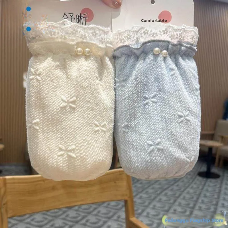 

Кружевные перчатки с цветочным тиснением и короткими рукавами для женщин: элитные, для работы, защита рук, бренд Fly Blue Valley