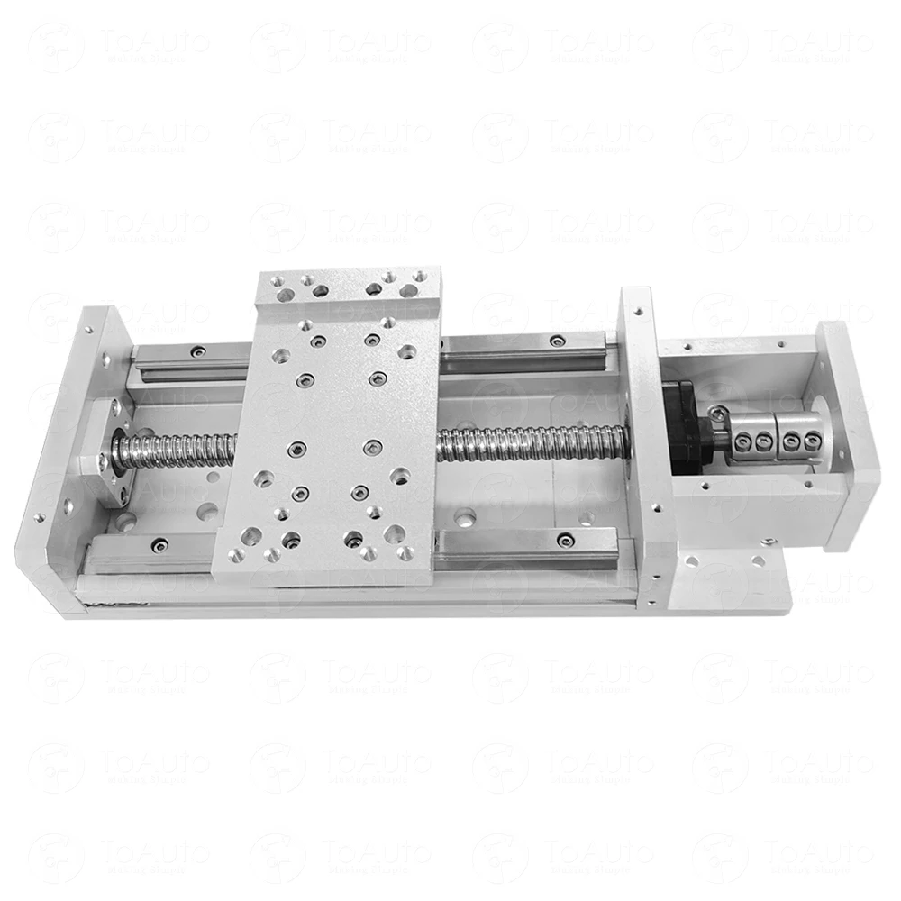 

Stroke 800mm Electric Sliding Table with Lead Screw 1605 Linear Guides & Resolution 0.02mm for CNC Machine