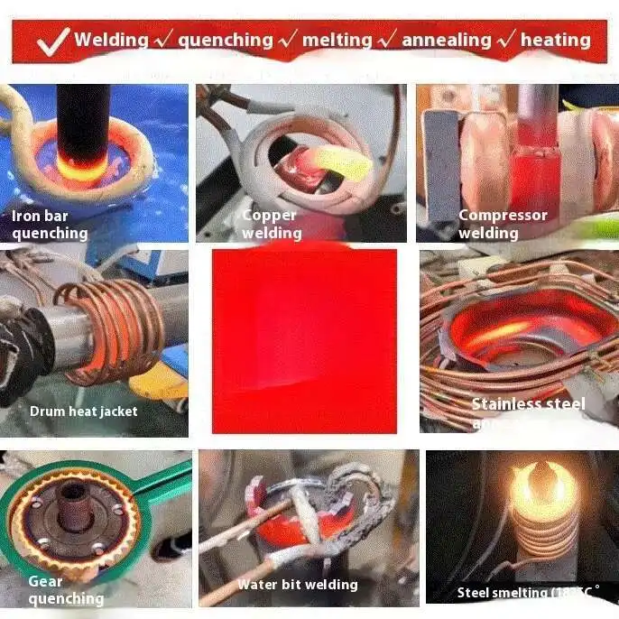High frequency induction heating equipment Copper pipe welding heat treatment machine Copper pipe welding machine