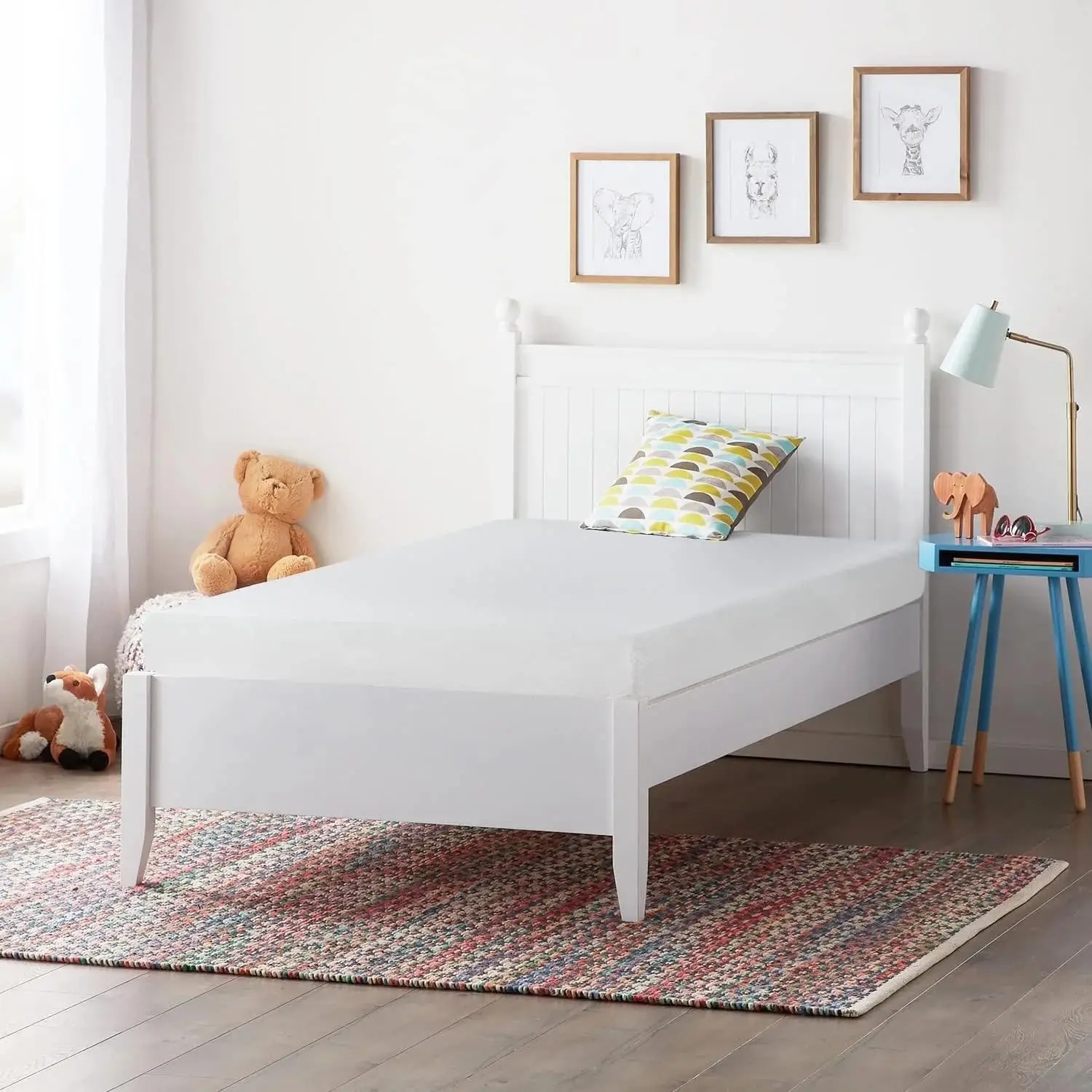 

Memory Foam Mattress, Gel-Infused with High-Density Base, Medium Firm, CertiPUR-US, Washable Cover, 6 inches, Twin