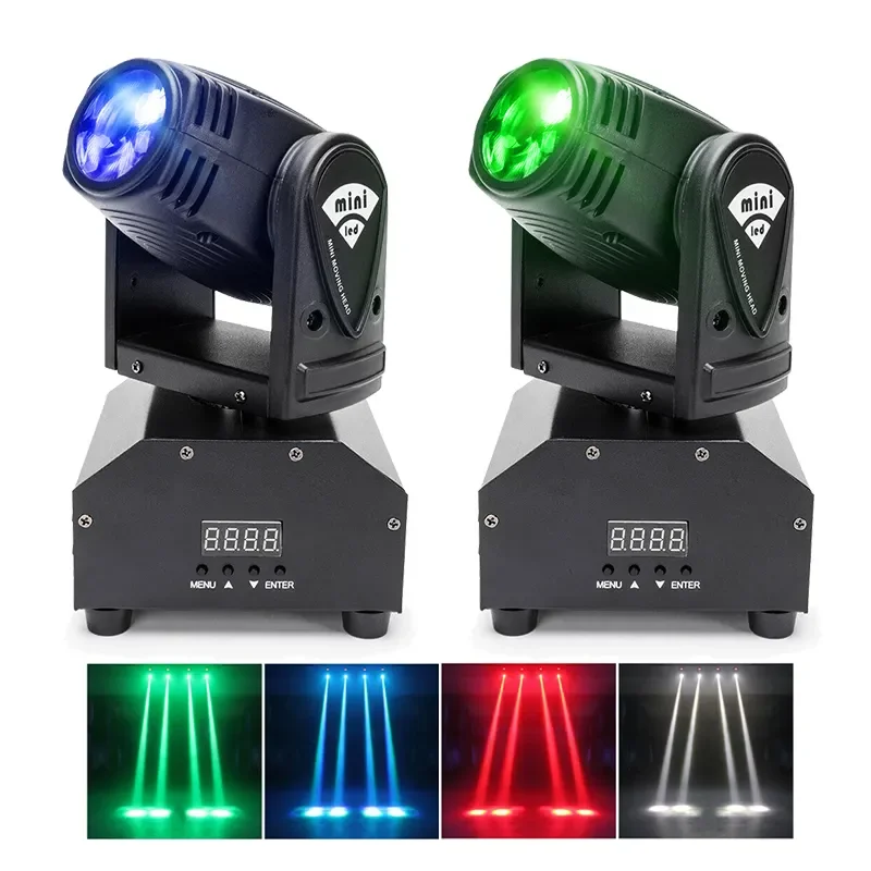 LED Beam 10W moving head light Disco DJ Party light Club Bar light effect dmx512 Stage event Show light LED effect light