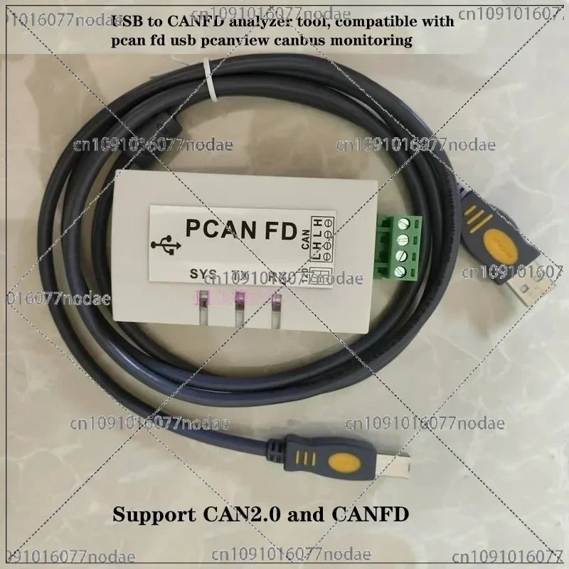 

USB To CANFD Analyzer Tool, Compatible with Pcan Fd Usb Pcanview Canbus Monitoring