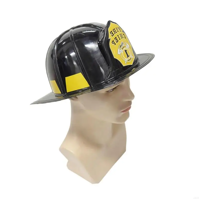Role Play Firefighter Gear Plastic Helmet For Educational Role Playing 
