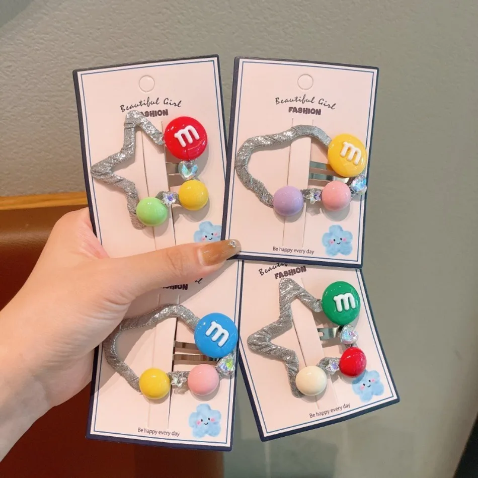 

Французская ретро серебряная заколка для волос с каплями воды, сладкий темперамент, M Bean BB, заколка принцессы, золотая сломанная заколка, аксессуары для волос, облако ZX07