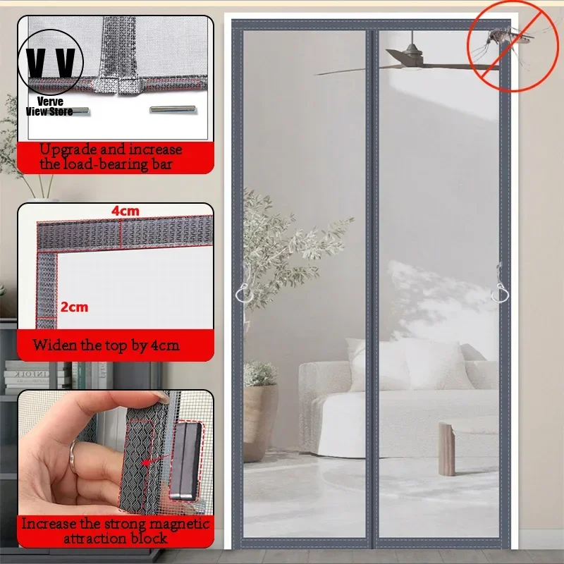 

Summer home mosquito nets, mosquito curtains, screen windows, screen doors, summer magnetic suction, no punching new models