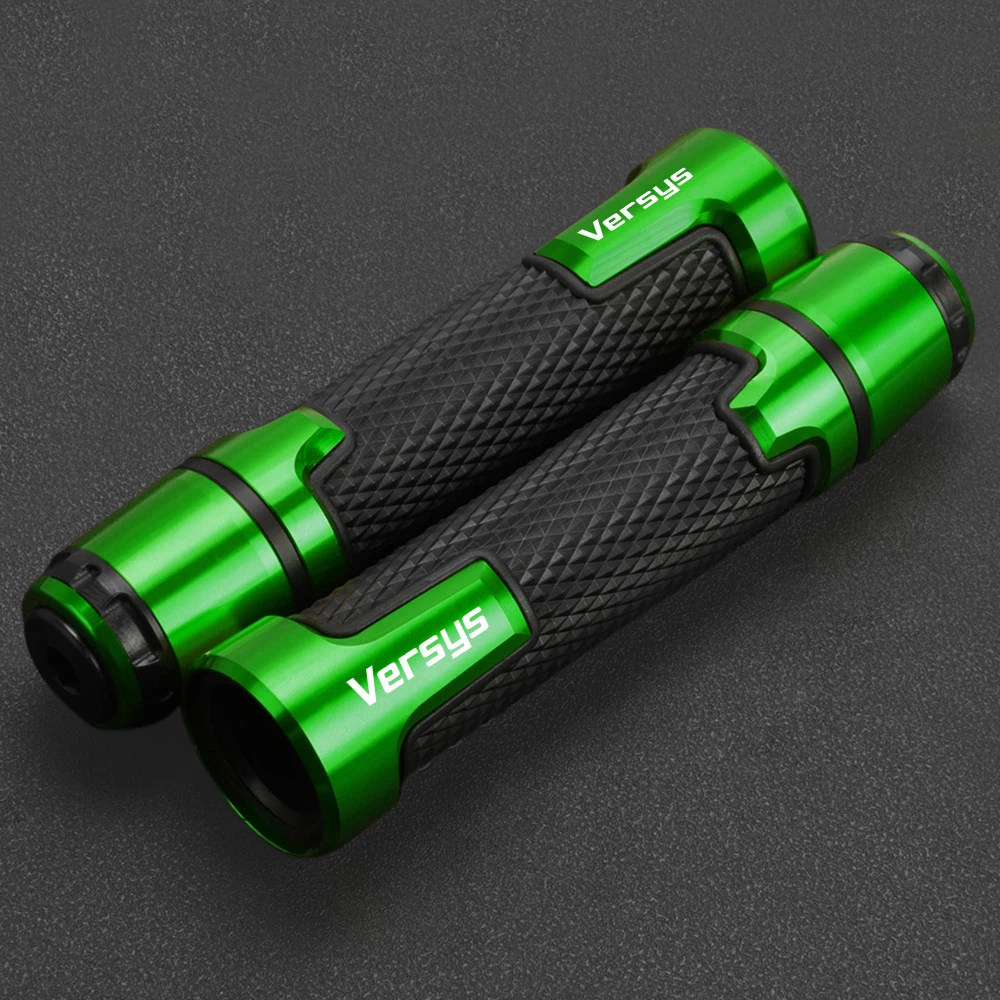 

Motorcycle 7/8"22MM Handlebar Hand Grips FOR KAWASAKI Versys 650 1000 X250 X300 Versys650 Versys1000 Versys300X 2008 2009-2024