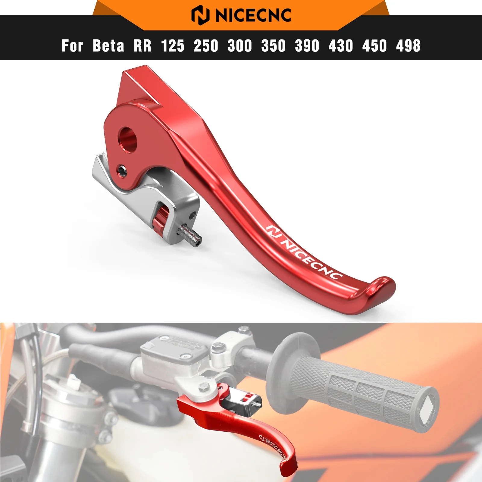 NICECNC For Beta RR 300 RR 250 2013-2025 Shorty Clutch Lever RR RR-S 350 390 450 498 500 2012-2025 X-Trainer 300 250 2019-2025