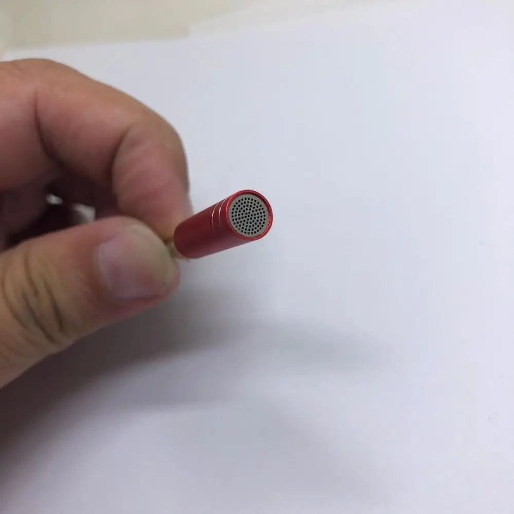 

Portable Metal Mini Microphone Plug and Play 3 Pole Metal Mini Microphone Mic 3.5mm 4 Pole Speaker Microphone Sound Card