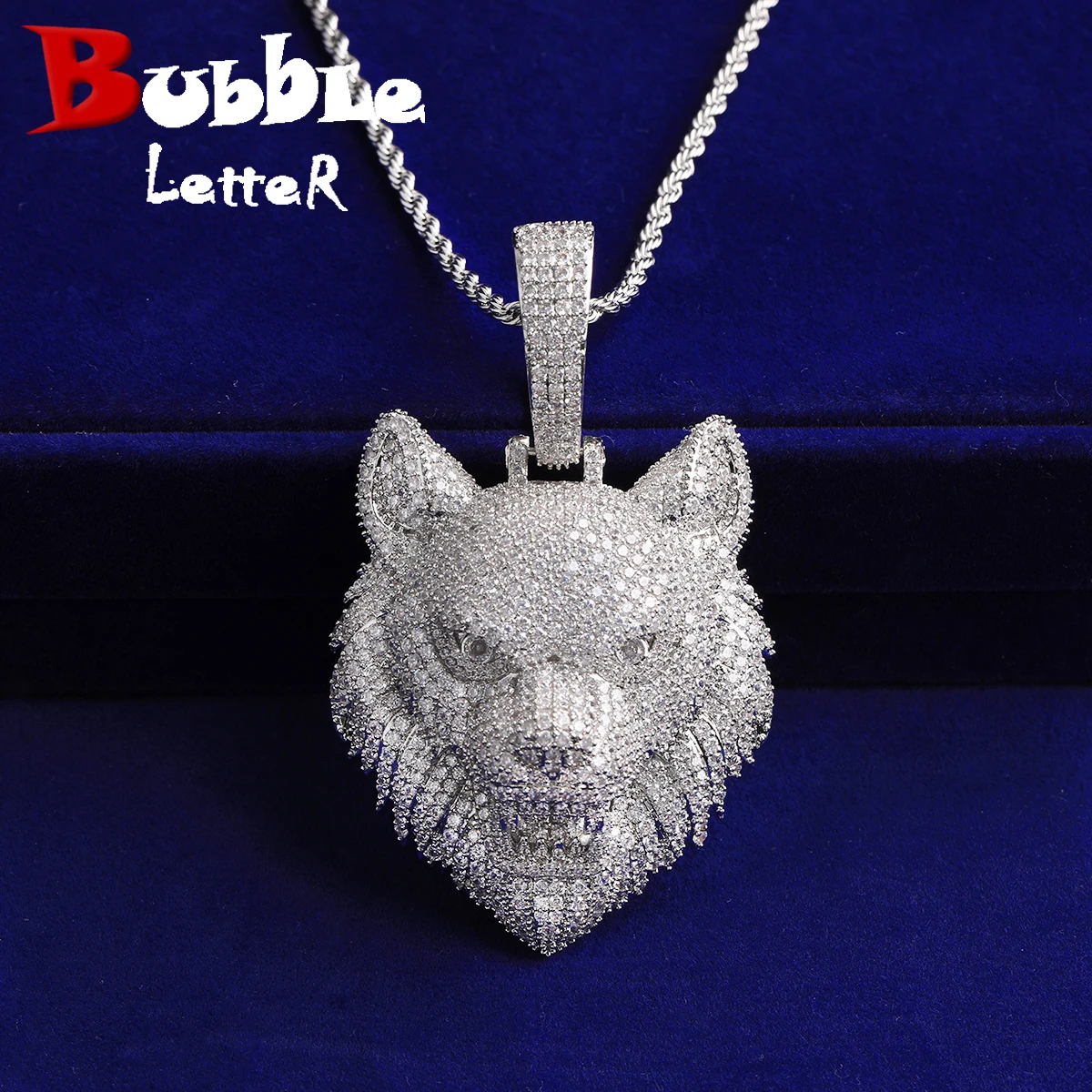 Wolf Jewelry & Watches Tampa - Collar con Colgante de Cabeza de