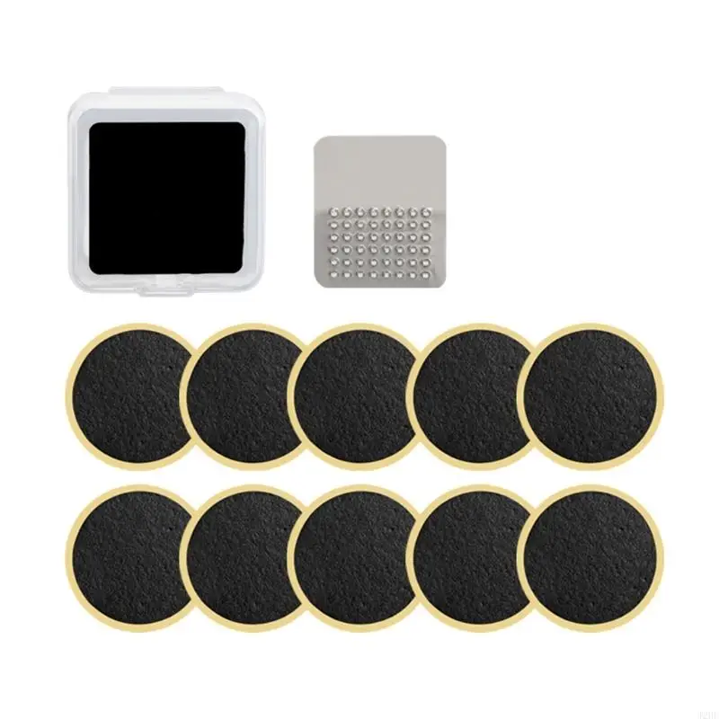 

J2HE Bicycles Inner Tire Patches Tire Repair Tool Cycling Flat Tire Repair Patches